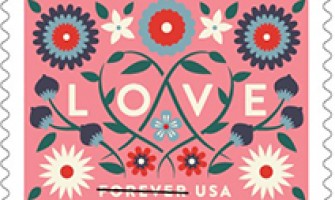 Issues with the postal service New Love Forever Postage Stamps