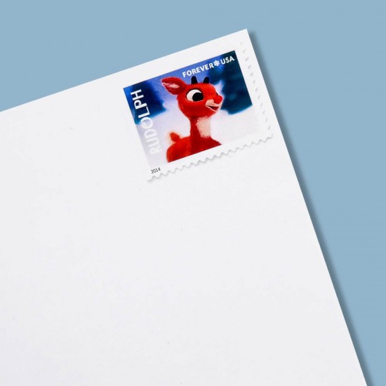 2014 US First-Class Forever Stamp - Rudolph the Red-Nosed Reindeer