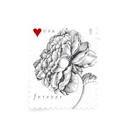 2015 First-Class Forever Stamp - Wedding Series: Engraved Vintage Rose
