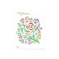 2013 First-Class Forever Stamp - Wedding Series: Where Dreams Blossom