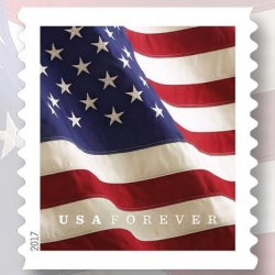 2017 U.S Flag Forever First-Class Rate Stamps