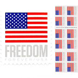 2023 US Flag Forever Stamps Book