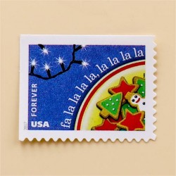 2017 US Forever Stamps Christmas Carols Booklet