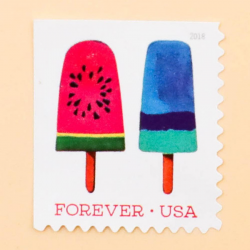 U.S. 2018 Frozen Treats Forever Stamps