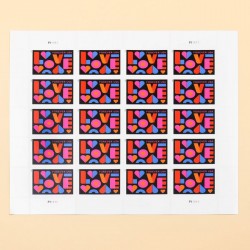 US 2021 Love Forever Stamps Wedding