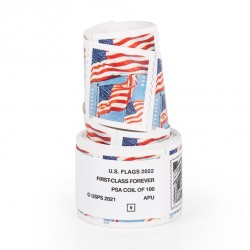 2022 U.S Flag Forever Stamps Roll
