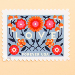 U.S. 2022 Love Forever Stamps Wedding
