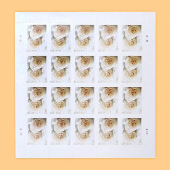2011 US First-Class Forever Stamp - Wedding Roses