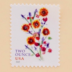 2022 US Two-Ounce Forever Stamp - Wedding Series: Sunflower Bouquet