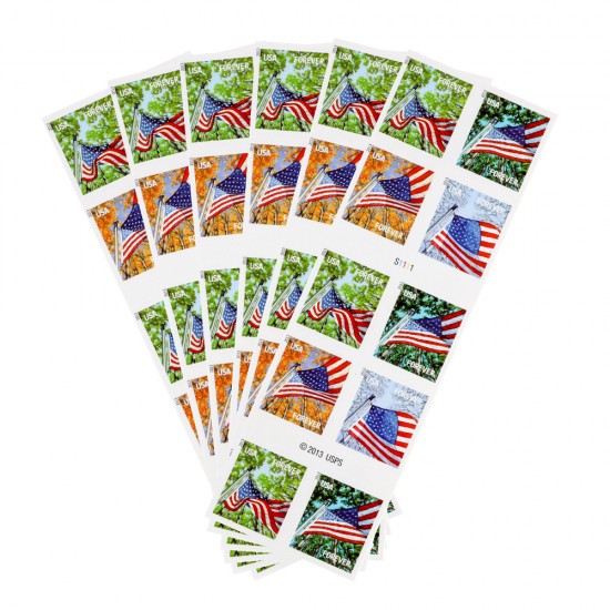  2013 First-Class Forever Stamp - A Flag for All Seasons: Summer